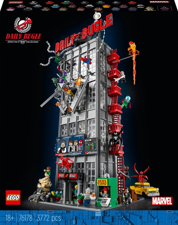 LEGO Super Heroes 76178 - Daily Bugle i gruppen LEKSAKER, BARN- & BABYPRODUKTER / Leksaker / Byggleksaker / Lego hos TP E-commerce Nordic AB (C33568)