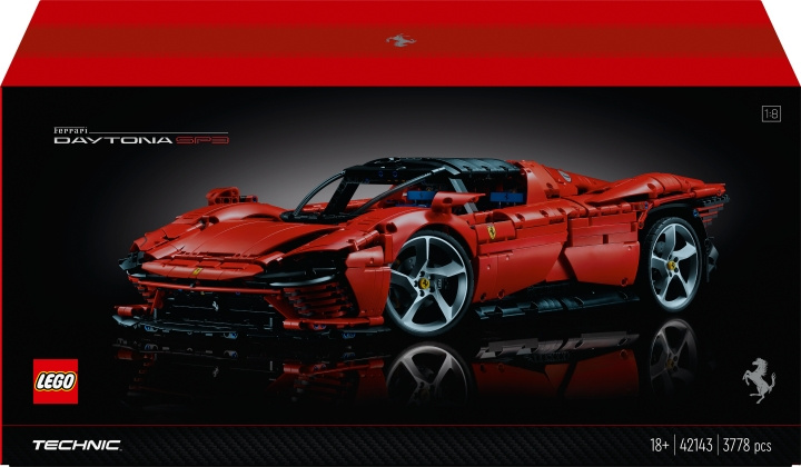 LEGO Technic 42143 - Ferrari Daytona SP3 i gruppen LEKSAKER, BARN- & BABYPRODUKTER / Leksaker / Byggleksaker / Lego hos TP E-commerce Nordic AB (C33583)