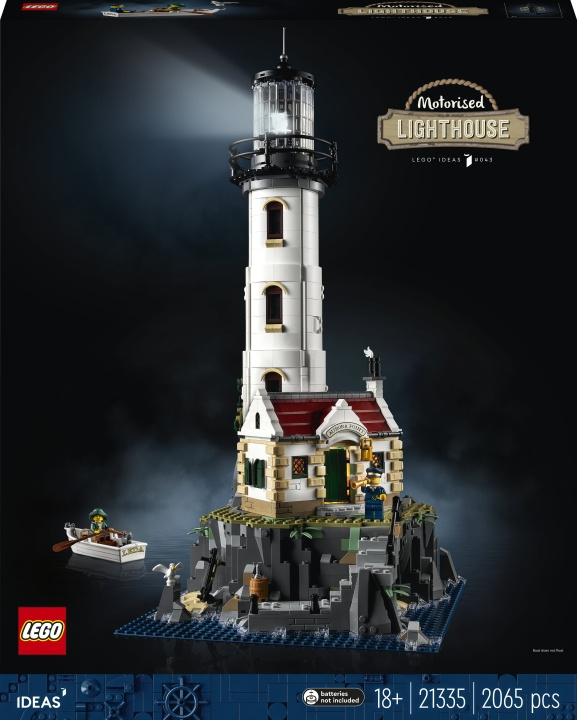 LEGO Ideas 21335 - Motordriven fyr i gruppen LEKSAKER, BARN- & BABYPRODUKTER / Leksaker / Byggleksaker / Lego hos TP E-commerce Nordic AB (C33585)