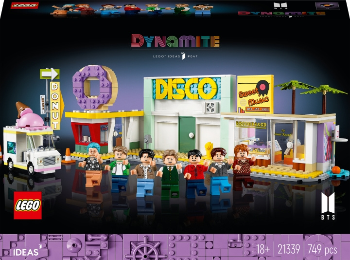 LEGO Ideas 21339 - BTS Dynamite i gruppen LEKSAKER, BARN- & BABYPRODUKTER / Leksaker / Byggleksaker / Lego hos TP E-commerce Nordic AB (C33604)