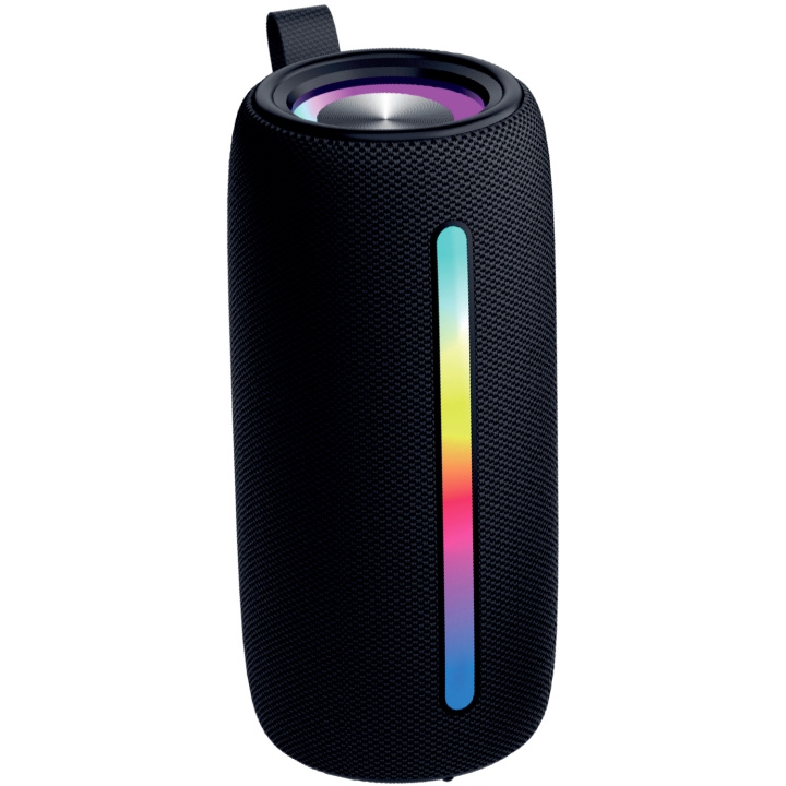 Denver Högtalare Bluetooth Ljuseffekter USB TWS BTL-360B i gruppen HEMELEKTRONIK / Ljud & Bild / Högtalare & Tillbehör / Bluetooth-högtalare / Bärbara högtalare hos TP E-commerce Nordic AB (C33717)