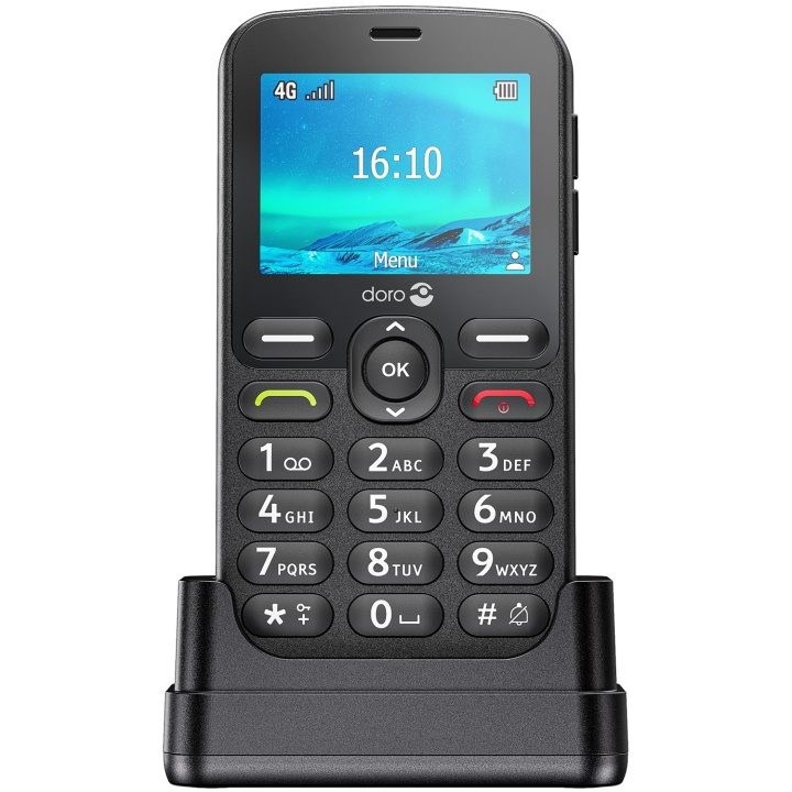 Doro 1881 4G Svart i gruppen SMARTPHONE & SURFPLATTOR / Mobiltelefoner & smartphones hos TP E-commerce Nordic AB (C33727)