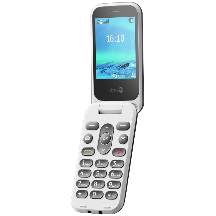 DORO 2821 4G Blå i gruppen SMARTPHONE & SURFPLATTOR / Mobiltelefoner & smartphones hos TP E-commerce Nordic AB (C33729)