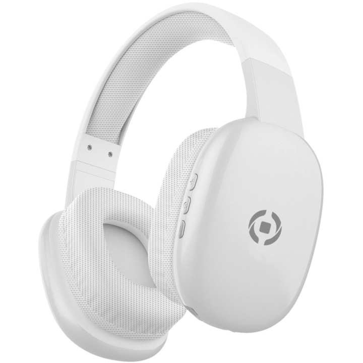 Celly Hörlurar Over-Ear Trådlösa Freebeat Vit i gruppen HEMELEKTRONIK / Ljud & Bild / Hörlurar & Tillbehör / Hörlurar hos TP E-commerce Nordic AB (C33772)