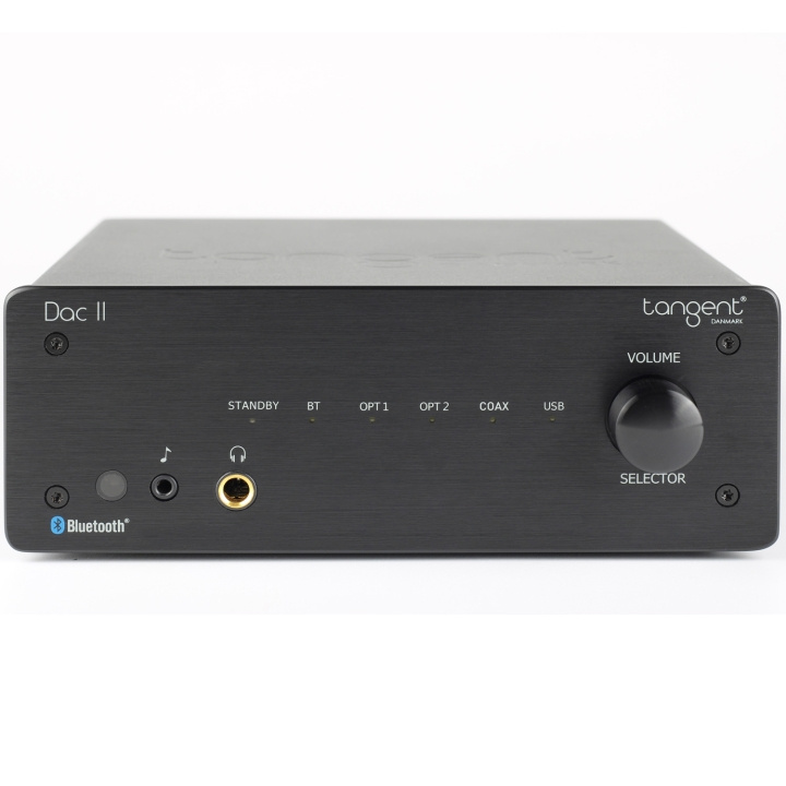 Tangent Digital Audio Converter DAC II Svart i gruppen HEMELEKTRONIK / Ljud & Bild / Hemmabio, HiFi & Bärbart / Förstärkare & Receiver hos TP E-commerce Nordic AB (C33823)