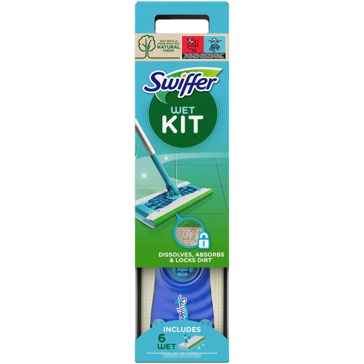 Swiffer Sweeper Startkit 1 Rengöringsmopp, wet i gruppen HEM, HUSHÅLL & TRÄDGÅRD / Städprodukter / Övriga städtillbehör hos TP E-commerce Nordic AB (C33877)