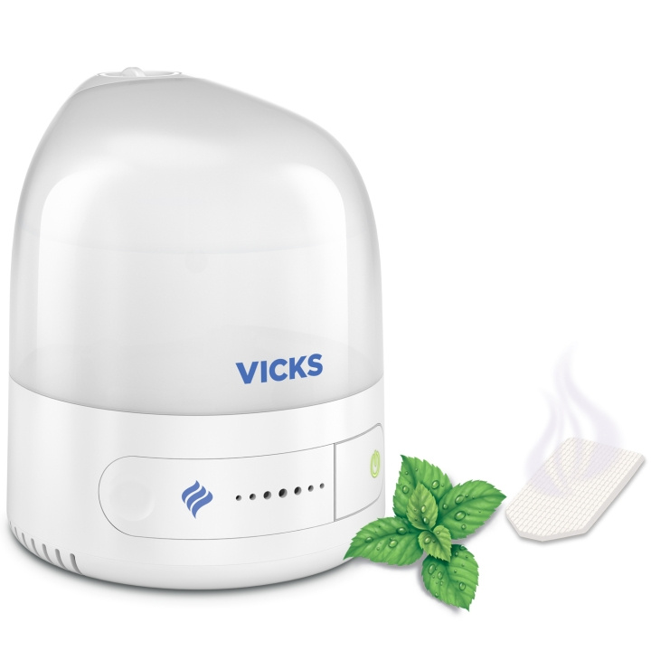 Vicks Luftfuktare Ultrasonic-Cool Mist VUL510E4 i gruppen HEM, HUSHÅLL & TRÄDGÅRD / Fläktar & Klimatprodukter / Luftfuktare hos TP E-commerce Nordic AB (C33891)