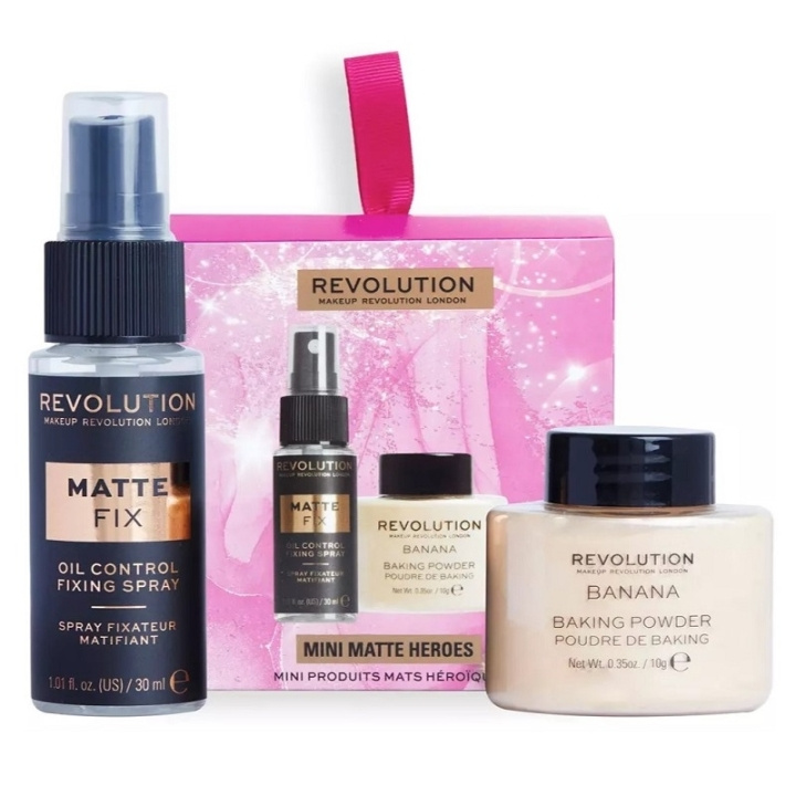 Makeup Revolution Mini Matte Heroes Gift Set i gruppen SKÖNHET & HÄLSA / Presentkit / Presentkit För Henne hos TP E-commerce Nordic AB (C33934)