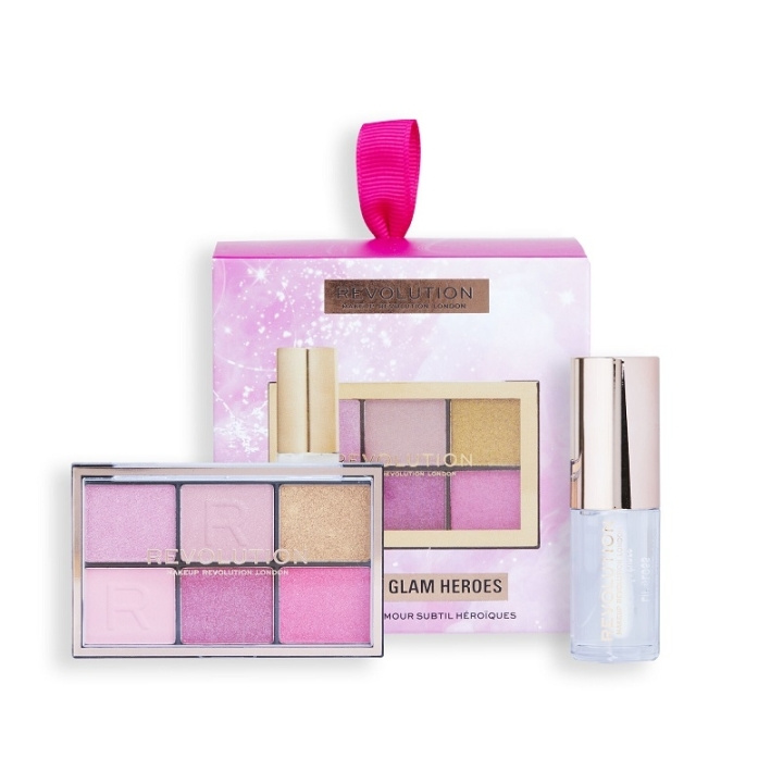 Makeup Revolution Mini Soft Glam Heroes Gift Set i gruppen SKÖNHET & HÄLSA / Presentkit / Presentkit För Henne hos TP E-commerce Nordic AB (C33936)