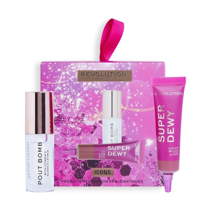 Makeup Revolution Icons Gift Set i gruppen SKÖNHET & HÄLSA / Presentkit / Presentkit För Henne hos TP E-commerce Nordic AB (C33942)