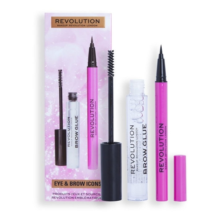 Makeup Revolution Eye & Brow Icons Gift Set i gruppen SKÖNHET & HÄLSA / Presentkit / Presentkit För Henne hos TP E-commerce Nordic AB (C33943)