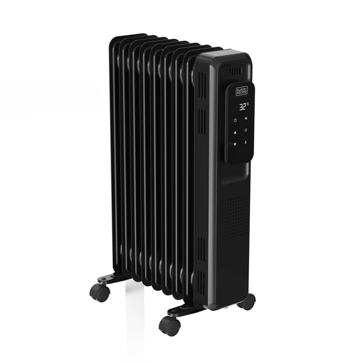 BLACK+DECKER Oljeelement Digital 2000W Svart i gruppen HEM, HUSHÅLL & TRÄDGÅRD / Fläktar & Klimatprodukter / Element hos TP E-commerce Nordic AB (C34650)