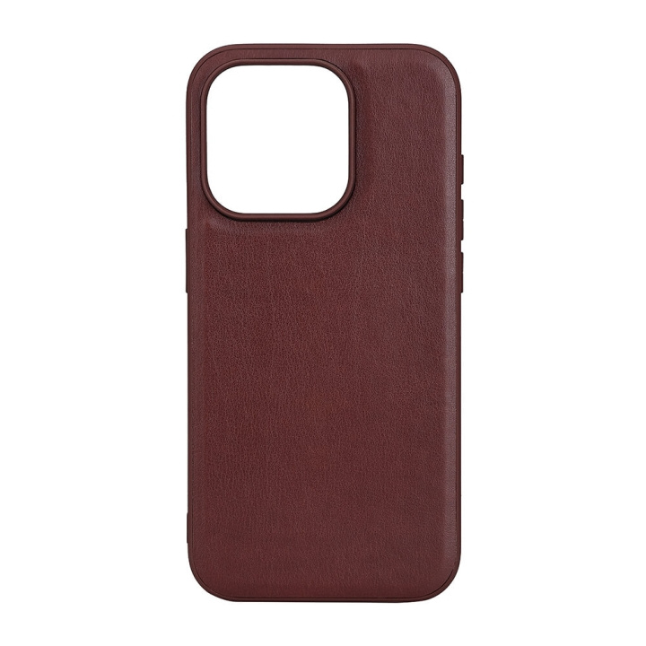 Buffalo Mobilskal PU MagSeries Brun - iPhone 15 Pro i gruppen SMARTPHONE & SURFPLATTOR / Mobilskydd / Apple / iPhone 15 hos TP E-commerce Nordic AB (C34655)