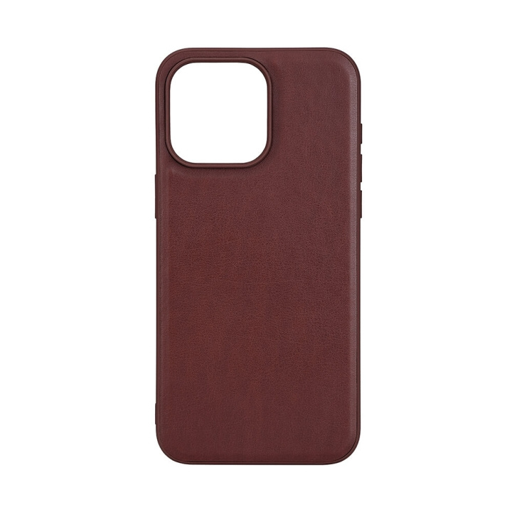 Buffalo Mobilskal PU MagSeries Brun - iPhone 15 Pro Max i gruppen SMARTPHONE & SURFPLATTOR / Mobilskydd / Apple / iPhone 15 hos TP E-commerce Nordic AB (C34656)