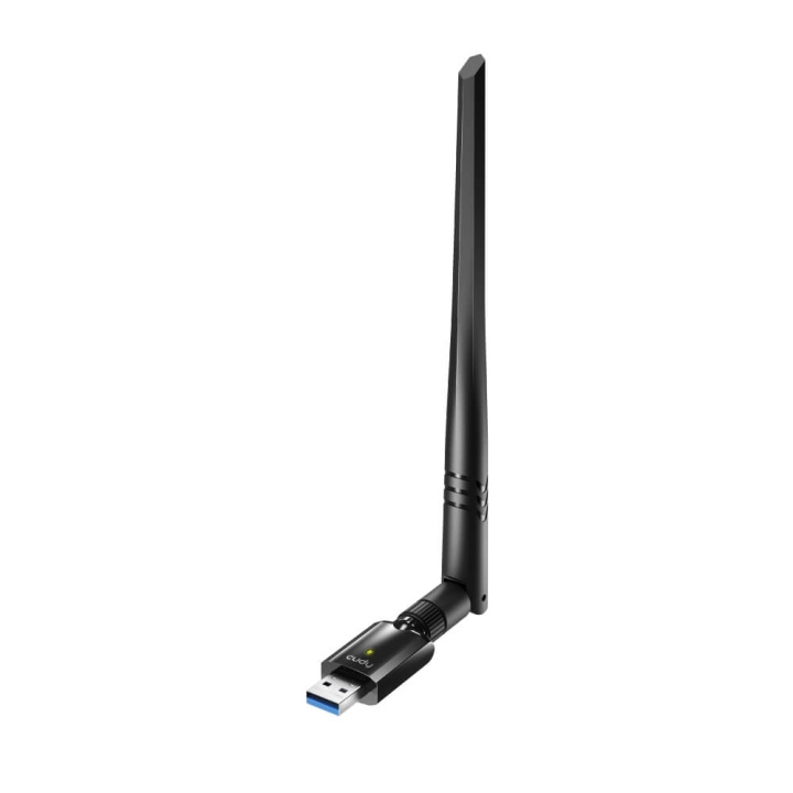 CUDY Adapter USB WU1400 AC1300 High Gain i gruppen DATORER & KRINGUTRUSTNING / Nätverk / Nätverkskort / USB Trådlösa hos TP E-commerce Nordic AB (C34677)