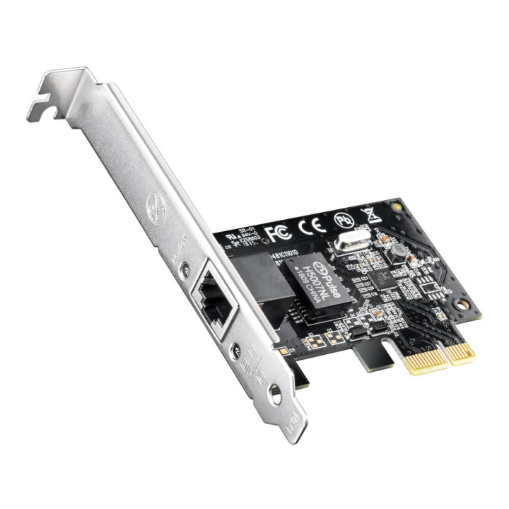 Cudy Adapter PCI-E PE10 Gigabit 1P Low Profile i gruppen DATORER & KRINGUTRUSTNING / Nätverk / Nätverkskort / PCI Express hos TP E-commerce Nordic AB (C34678)