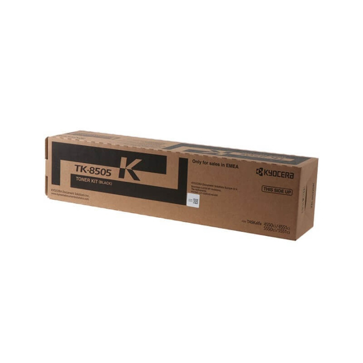 Kyocera Toner 1T02LC0NLC TK-8505 Svart i gruppen DATORER & KRINGUTRUSTNING / Skrivare & Tillbehör / Bläck & Toner / Toner / Kyocera hos TP E-commerce Nordic AB (C34843)