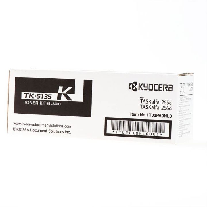 Kyocera Toner 1T02PA0NL0 TK-5135 Svart i gruppen DATORER & KRINGUTRUSTNING / Skrivare & Tillbehör / Bläck & Toner / Toner / Kyocera hos TP E-commerce Nordic AB (C34878)