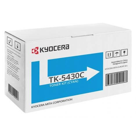 Kyocera Toner 1T0C0ACNL1 TK-5430 Cyan i gruppen DATORER & KRINGUTRUSTNING / Skrivare & Tillbehör / Bläck & Toner / Toner / Kyocera hos TP E-commerce Nordic AB (C34953)