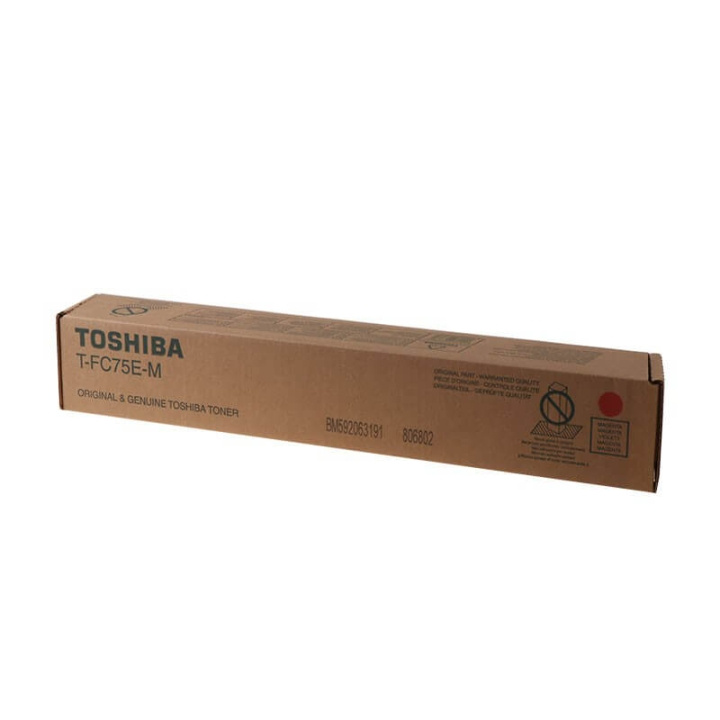Toshiba Toner 6AK00000253 T-FC75E Magenta i gruppen DATORER & KRINGUTRUSTNING / Skrivare & Tillbehör / Bläck & Toner / Toner / Toshiba hos TP E-commerce Nordic AB (C35039)