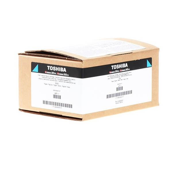 Toshiba Toner 6B000000746 T-305P-R Cyan i gruppen DATORER & KRINGUTRUSTNING / Skrivare & Tillbehör / Bläck & Toner / Toner / Toshiba hos TP E-commerce Nordic AB (C35055)