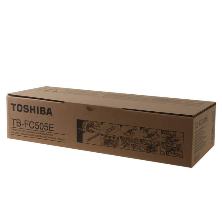 Toshiba Resttonerbehållare 6AG00007695 TB-FC505E i gruppen DATORER & KRINGUTRUSTNING / Skrivare & Tillbehör / Bläck & Toner / Toner / Övriga hos TP E-commerce Nordic AB (C35067)