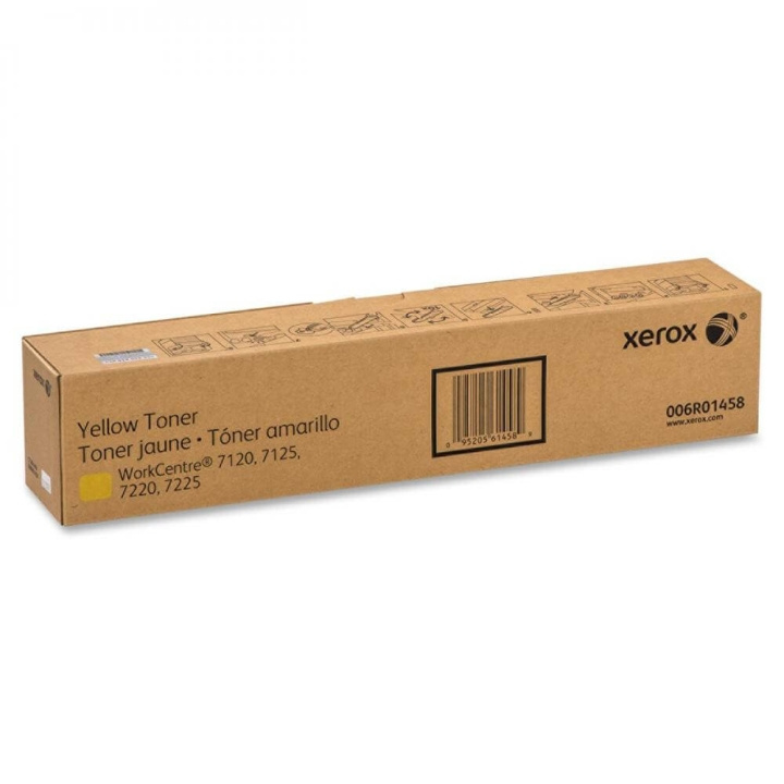 Xerox Toner 006R01458 Gul i gruppen DATORER & KRINGUTRUSTNING / Skrivare & Tillbehör / Bläck & Toner / Toner / Xerox hos TP E-commerce Nordic AB (C35073)
