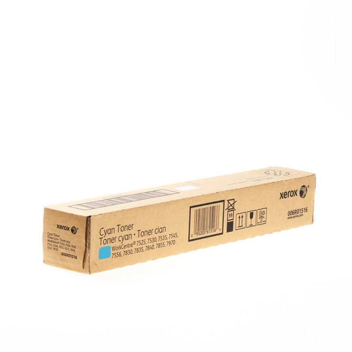 Xerox Toner 006R01516 Cyan i gruppen DATORER & KRINGUTRUSTNING / Skrivare & Tillbehör / Bläck & Toner / Toner / Xerox hos TP E-commerce Nordic AB (C35079)