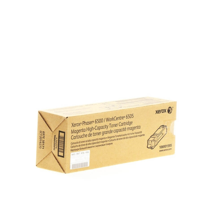 Xerox Toner 106R01595 Magenta Hög Kapacitet i gruppen DATORER & KRINGUTRUSTNING / Skrivare & Tillbehör / Bläck & Toner / Toner / Xerox hos TP E-commerce Nordic AB (C35097)