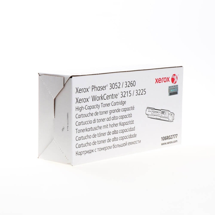 Xerox Toner 106R02777 Black High Capacity i gruppen DATORER & KRINGUTRUSTNING / Skrivare & Tillbehör / Bläck & Toner / Toner / Xerox hos TP E-commerce Nordic AB (C35120)