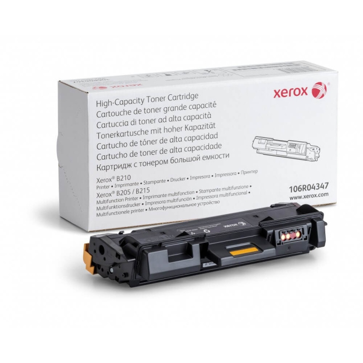 Xerox Toner 106R04347 Svart Hög Kapacitet i gruppen DATORER & KRINGUTRUSTNING / Skrivare & Tillbehör / Bläck & Toner / Toner / Xerox hos TP E-commerce Nordic AB (C35158)