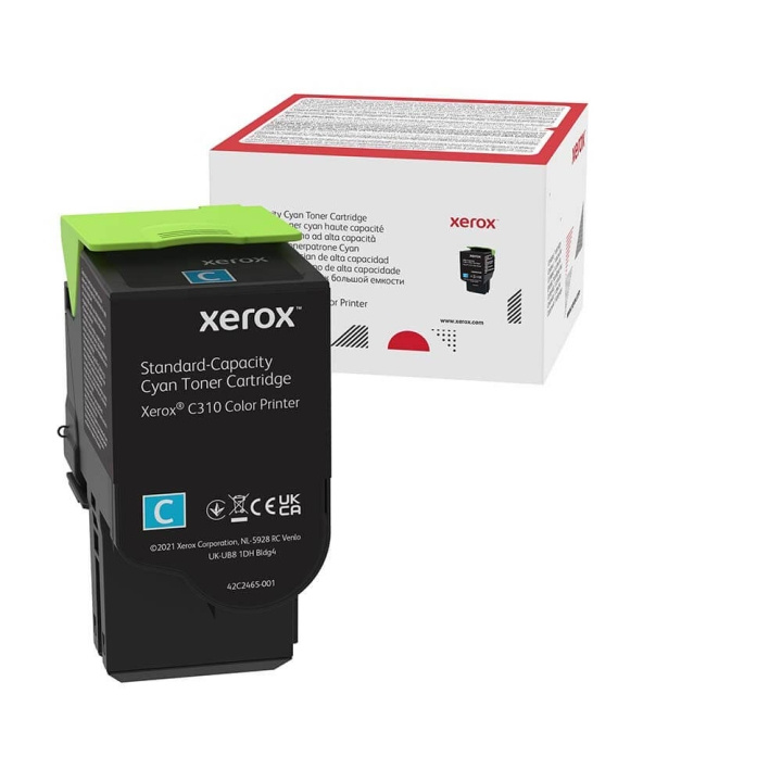 Xerox Toner 006R04357 Cyan i gruppen DATORER & KRINGUTRUSTNING / Skrivare & Tillbehör / Bläck & Toner / Toner / Xerox hos TP E-commerce Nordic AB (C35178)