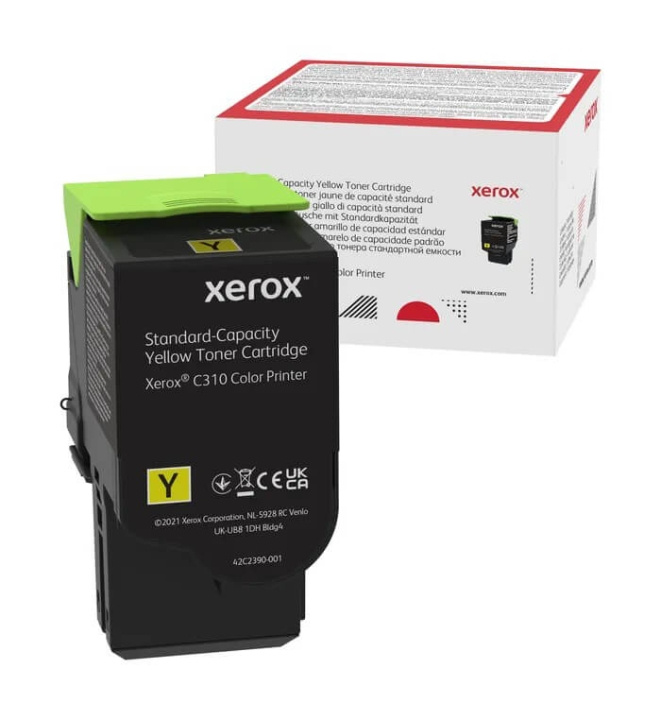 Xerox Toner 006R04359 Gul i gruppen DATORER & KRINGUTRUSTNING / Skrivare & Tillbehör / Bläck & Toner / Toner / Xerox hos TP E-commerce Nordic AB (C35180)