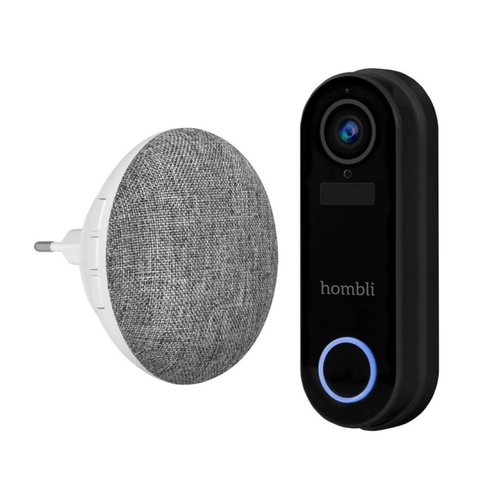 Hombli Smart Dörrklocka Pack Svart i gruppen HEM, HUSHÅLL & TRÄDGÅRD / Smarta hem / Smarta dörrklockor hos TP E-commerce Nordic AB (C35248)