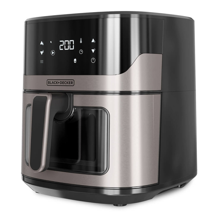 BLACK+DECKER Airfryer 1600W 6.5L i gruppen HEM, HUSHÅLL & TRÄDGÅRD / Hushållsmaskiner / Airfryers & fritöser hos TP E-commerce Nordic AB (C35327)