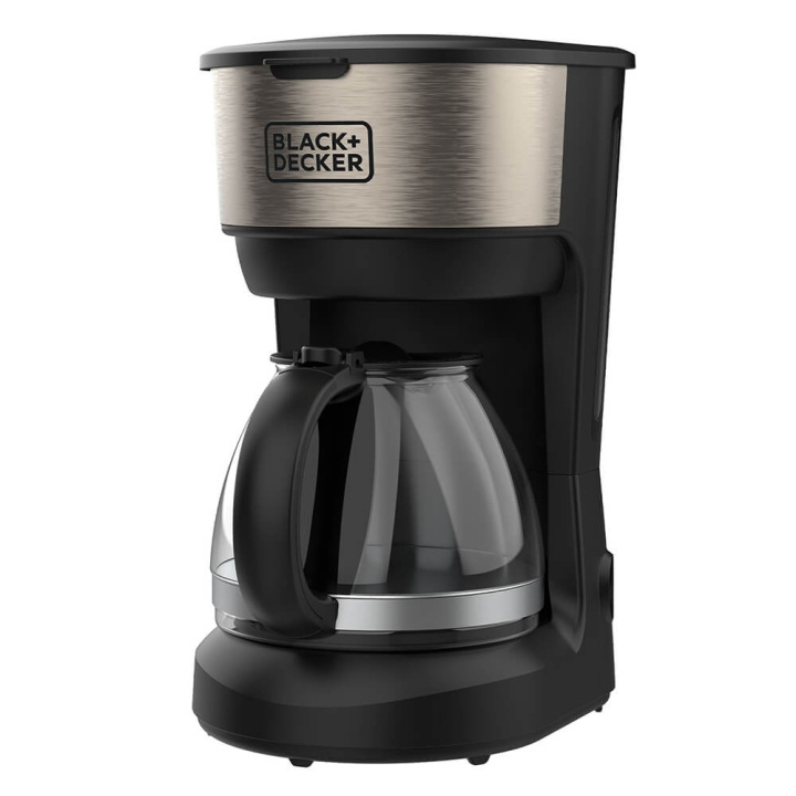 BLACK+DECKER Kaffebryggare 600W 6 koppar i gruppen HEM, HUSHÅLL & TRÄDGÅRD / Hushållsmaskiner / Kaffemaskiner & Tillbehör / Kaffebryggare hos TP E-commerce Nordic AB (C35329)