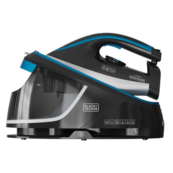 BLACK+DECKER Steam Station 1.5L Black i gruppen HEM, HUSHÅLL & TRÄDGÅRD / Klädvård / Ångstationer hos TP E-commerce Nordic AB (C35331)