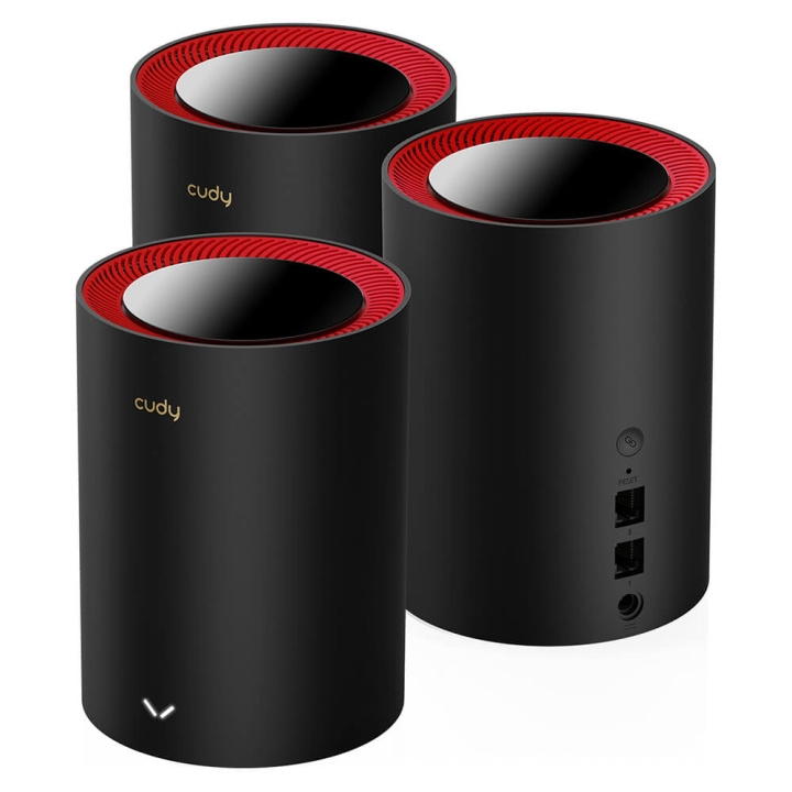 CUDY Mesh Solution M3000 3-pack AX3000 Gigabit Wi-Fi 6 2.5G i gruppen DATORER & KRINGUTRUSTNING / Nätverk / Meshnätverk hos TP E-commerce Nordic AB (C35337)