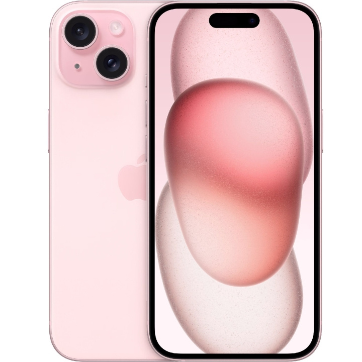 Apple iPhone 15 128GB Pink i gruppen SMARTPHONE & SURFPLATTOR / Mobiltelefoner & smartphones hos TP E-commerce Nordic AB (C35399)