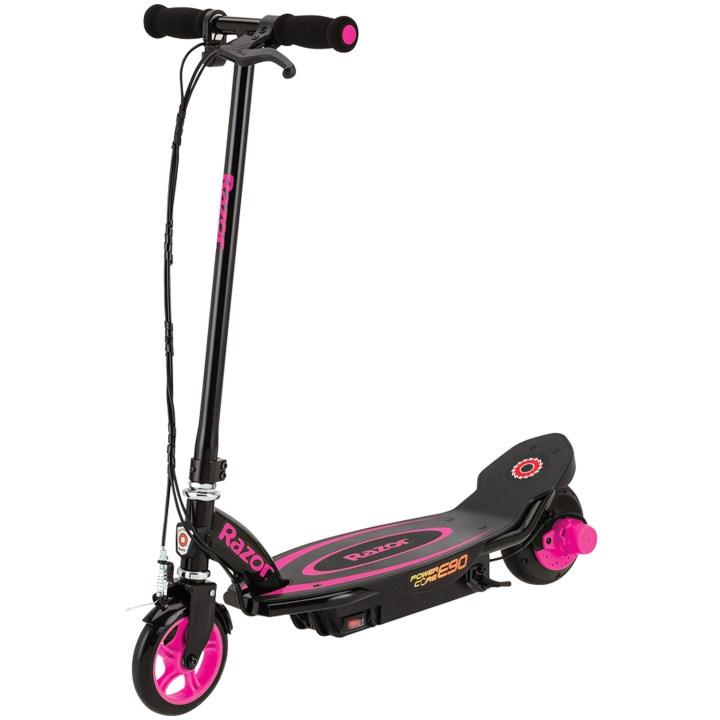 Razor Power Core E90 El Scooter - Pink i gruppen SPORT, FRITID & HOBBY / Transport / Elscooter hos TP E-commerce Nordic AB (C35438)