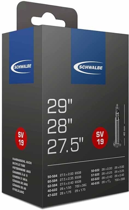 Schwalbe SV19 mountainbike innerslang 27,5-29 i gruppen SPORT, FRITID & HOBBY / Sportutrustning / Cykeltillbehör / Övriga cykeltillbehör hos TP E-commerce Nordic AB (C36574)