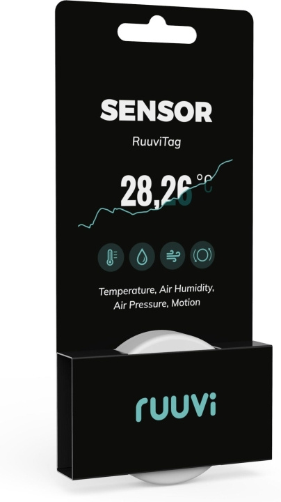 RuuviTag - Multifunktionell Bluetooth-sensor i gruppen SPORT, FRITID & HOBBY / Roliga prylar / Smarta saker hos TP E-commerce Nordic AB (C36588)