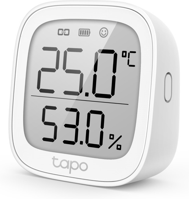 TP-LINK Tapo T315 Temperatur- och luftfuktighetsmätare i gruppen HEM, HUSHÅLL & TRÄDGÅRD / Smarta hem / Smarta sensorer hos TP E-commerce Nordic AB (C36625)