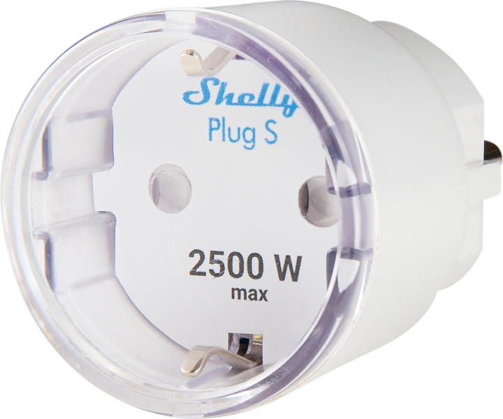 Shelly Plus Plug S Fjärrkontrolluttag i gruppen HEM, HUSHÅLL & TRÄDGÅRD / Smarta hem / Smart plugs hos TP E-commerce Nordic AB (C36630)