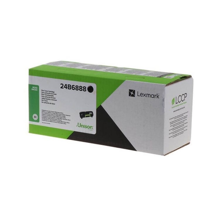 Lexmark Toner 24B6888 Svart, Return i gruppen DATORER & KRINGUTRUSTNING / Skrivare & Tillbehör / Bläck & Toner / Toner / Lexmark hos TP E-commerce Nordic AB (C36647)