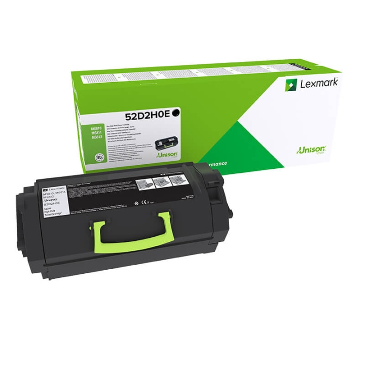 Lexmark Toner 52D2H0E Svart, Corporate Return i gruppen DATORER & KRINGUTRUSTNING / Skrivare & Tillbehör / Bläck & Toner / Toner / Lexmark hos TP E-commerce Nordic AB (C36670)