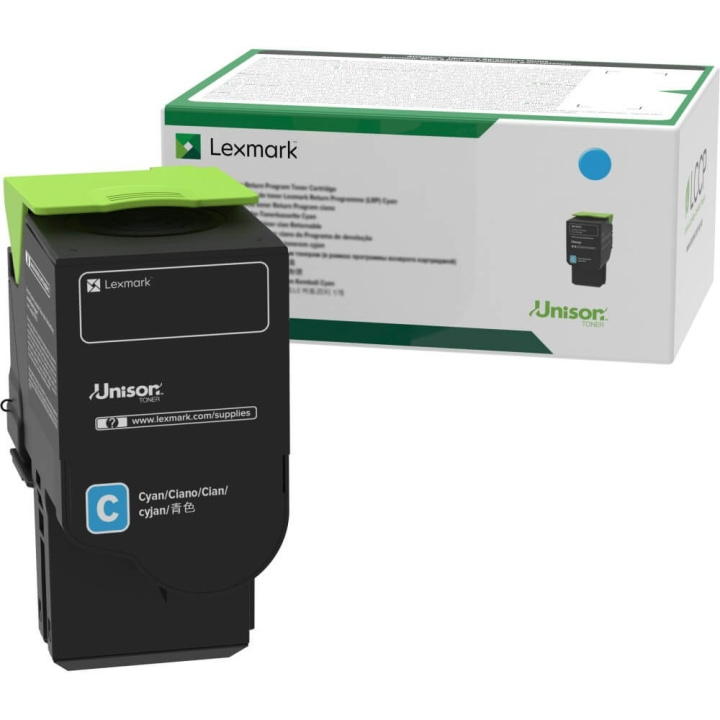 Lexmark Toner C2320C0 Cyan i gruppen DATORER & KRINGUTRUSTNING / Skrivare & Tillbehör / Bläck & Toner / Toner / Lexmark hos TP E-commerce Nordic AB (C36752)