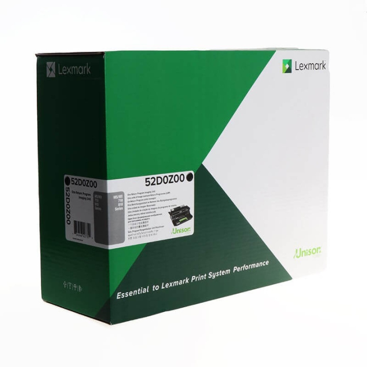 Lexmark Bildenhet 52D0Z00 522 Svart, Return i gruppen DATORER & KRINGUTRUSTNING / Skrivare & Tillbehör / Bläck & Toner / Trummor / Lexmark hos TP E-commerce Nordic AB (C36813)