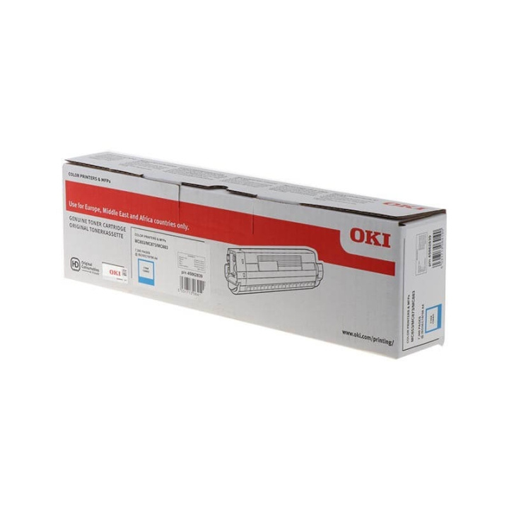 OKI Toner 45862839 Cyan i gruppen DATORER & KRINGUTRUSTNING / Skrivare & Tillbehör / Bläck & Toner / Toner / OKI hos TP E-commerce Nordic AB (C36870)