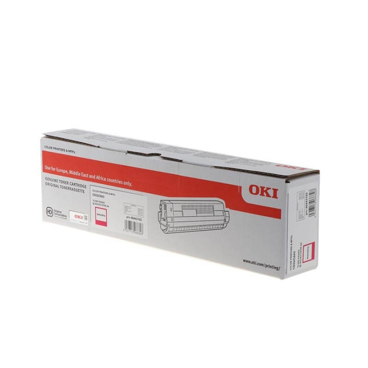 OKI Toner 46443102 Magenta Hög Kapacitet i gruppen DATORER & KRINGUTRUSTNING / Skrivare & Tillbehör / Bläck & Toner / Toner / OKI hos TP E-commerce Nordic AB (C36873)